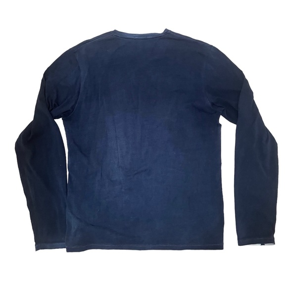 Patrick Assaraf Signature Vintage Wash Long Tee - Picture 3 of 5